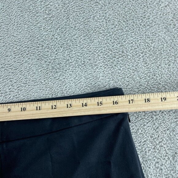 Lands End Womens Mid Rise Slim Leg Black Dress Pants Size 10T 5594 - Picture 6 of 11